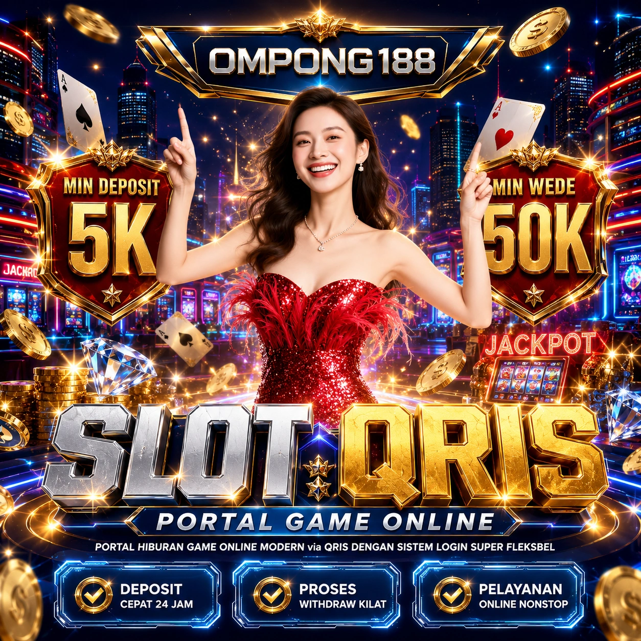 OMPONG188 >> Situs Hiburan Game Online Kane via QRIS Login Super Fleksibel